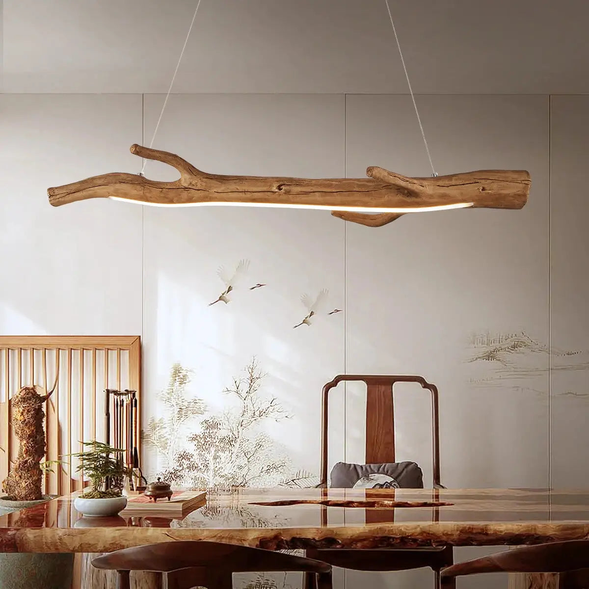 Lustre en forme de branche