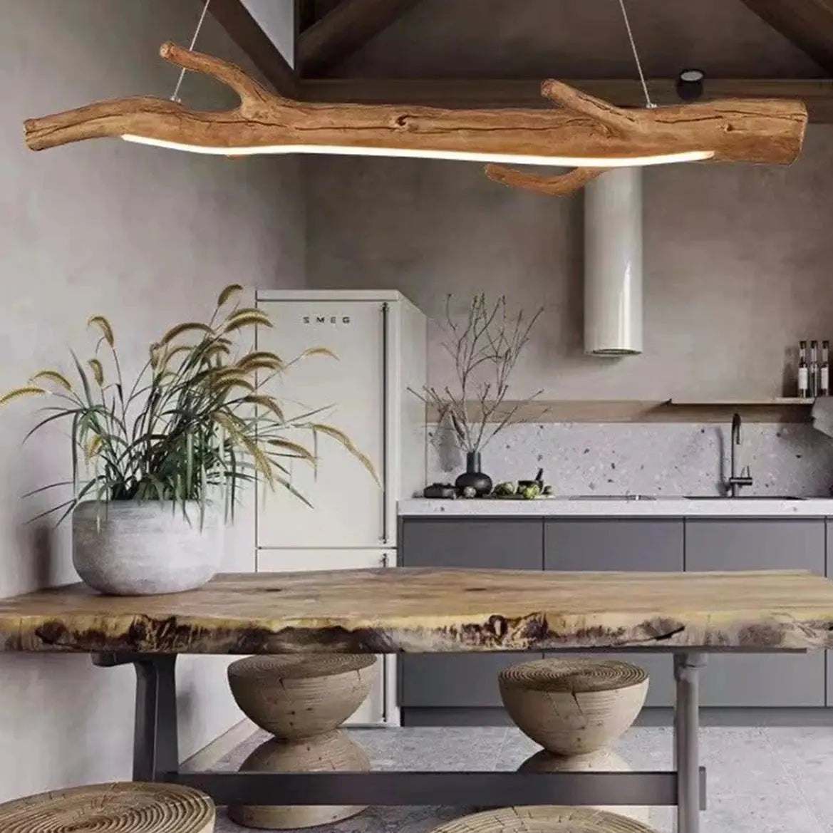 Lustre en forme de branche