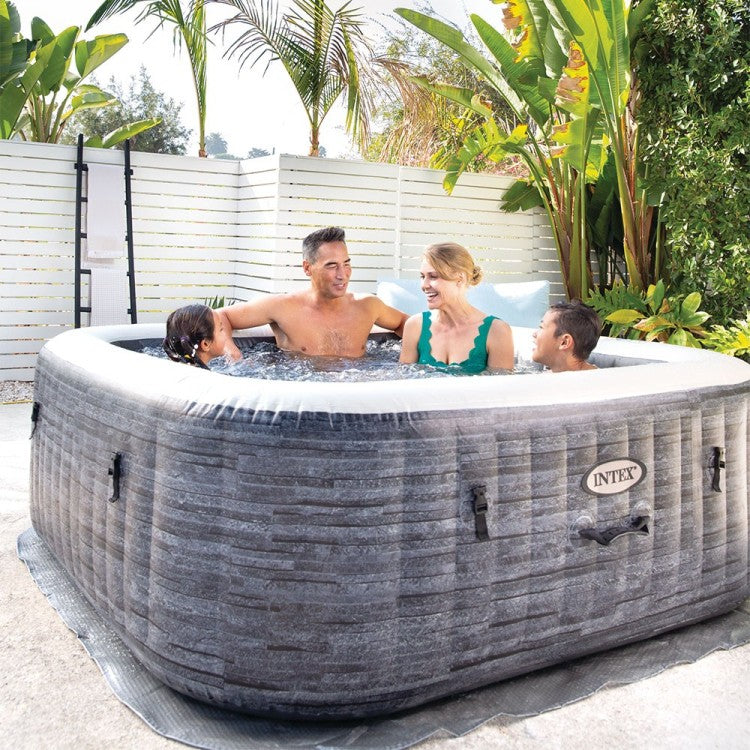 Spa Gonflable Ardoise 6 places + Couverture thermique