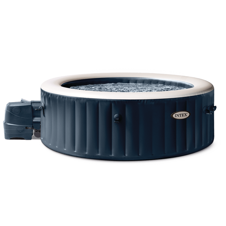 Spa Gonflable Bleu Marine 6 places + Couverture thermique