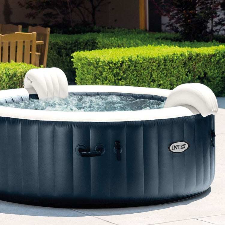 Spa Gonflable Bleu Marine 6 places + Couverture thermique