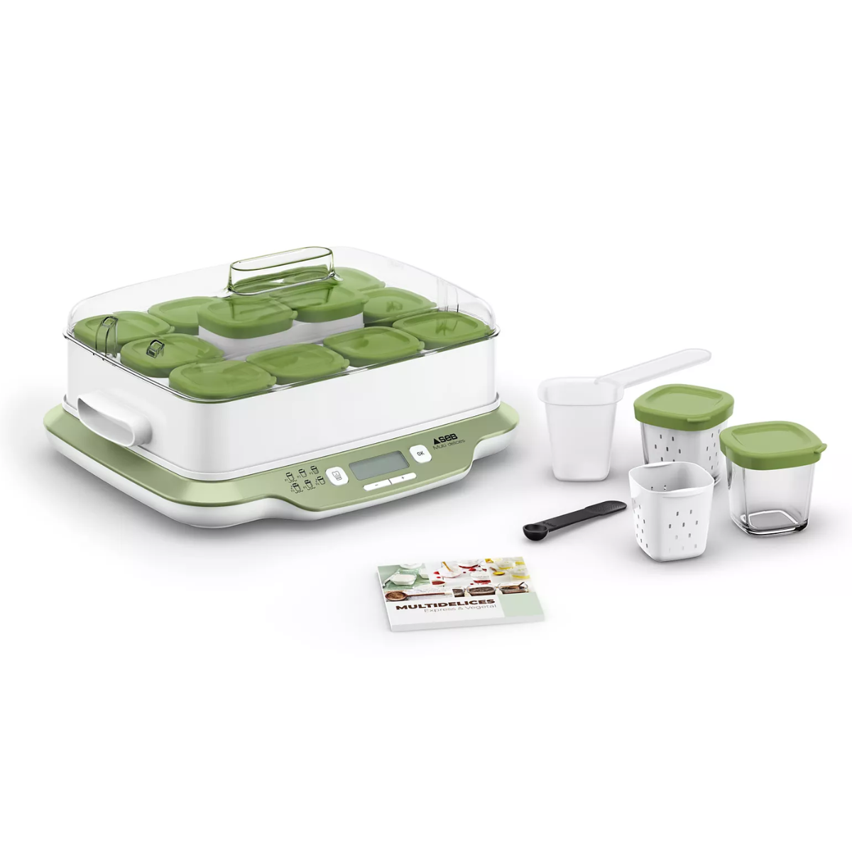 Yaourtière Fromagère SEB - 12 Pots - MultiDelices Express & Végétal