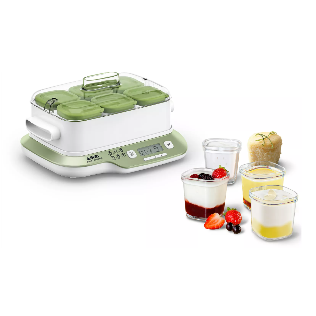 Yaourtière Fromagère SEB - 6 Pots - MultiDelices Express & Végétal