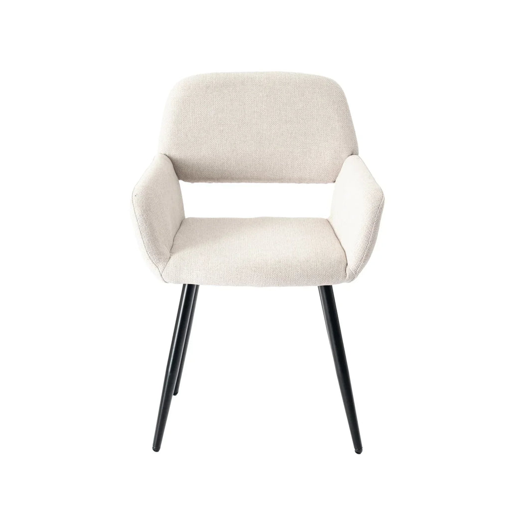 Ensemble de table effet marbre - Blanc